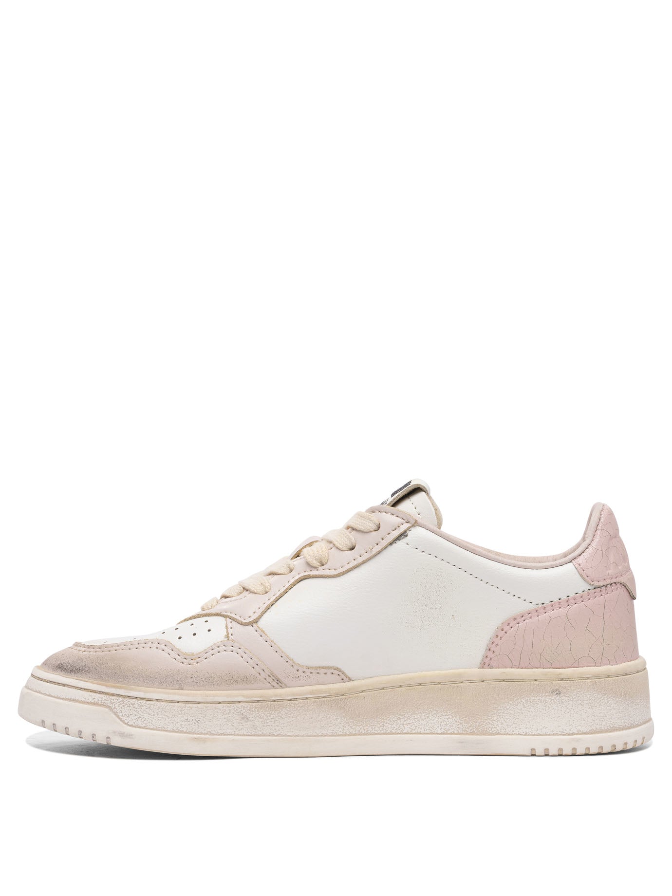Autry "Medalist Low Super Vintage" Low Top Sneakers - Pink