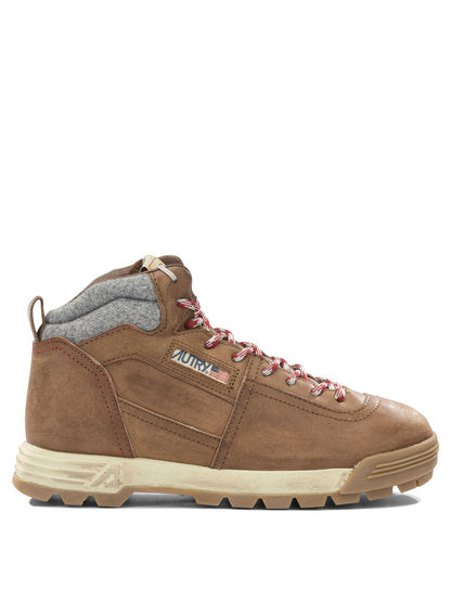 Autry "Malga" combat boots - Brown