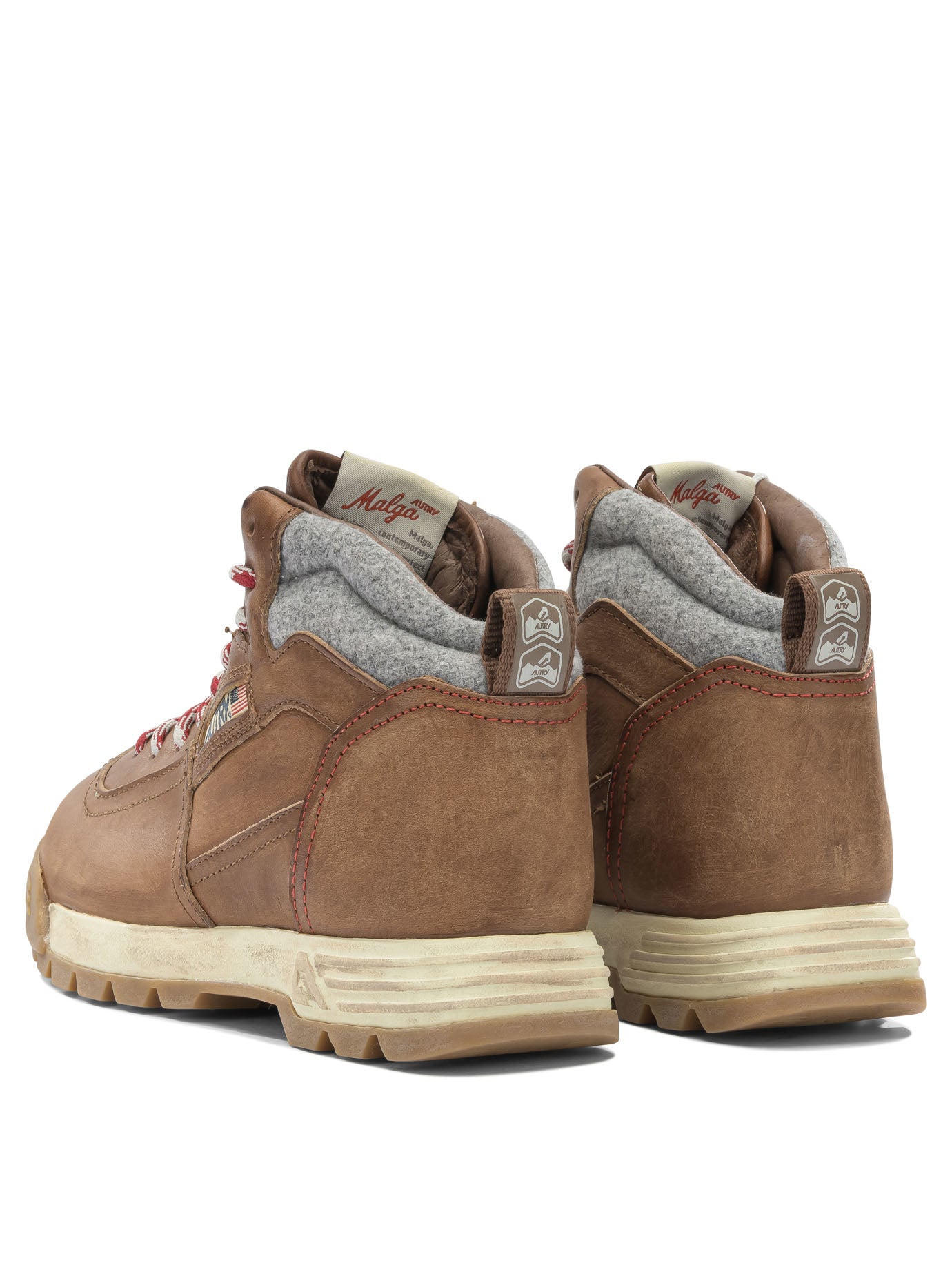 Autry "Malga" combat boots - Brown
