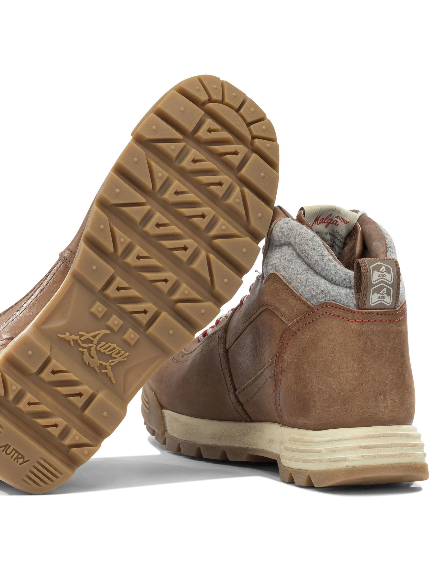 Autry "Malga" combat boots - Brown