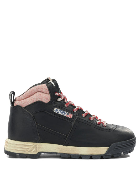 Autry "Malga" combat boots - Black
