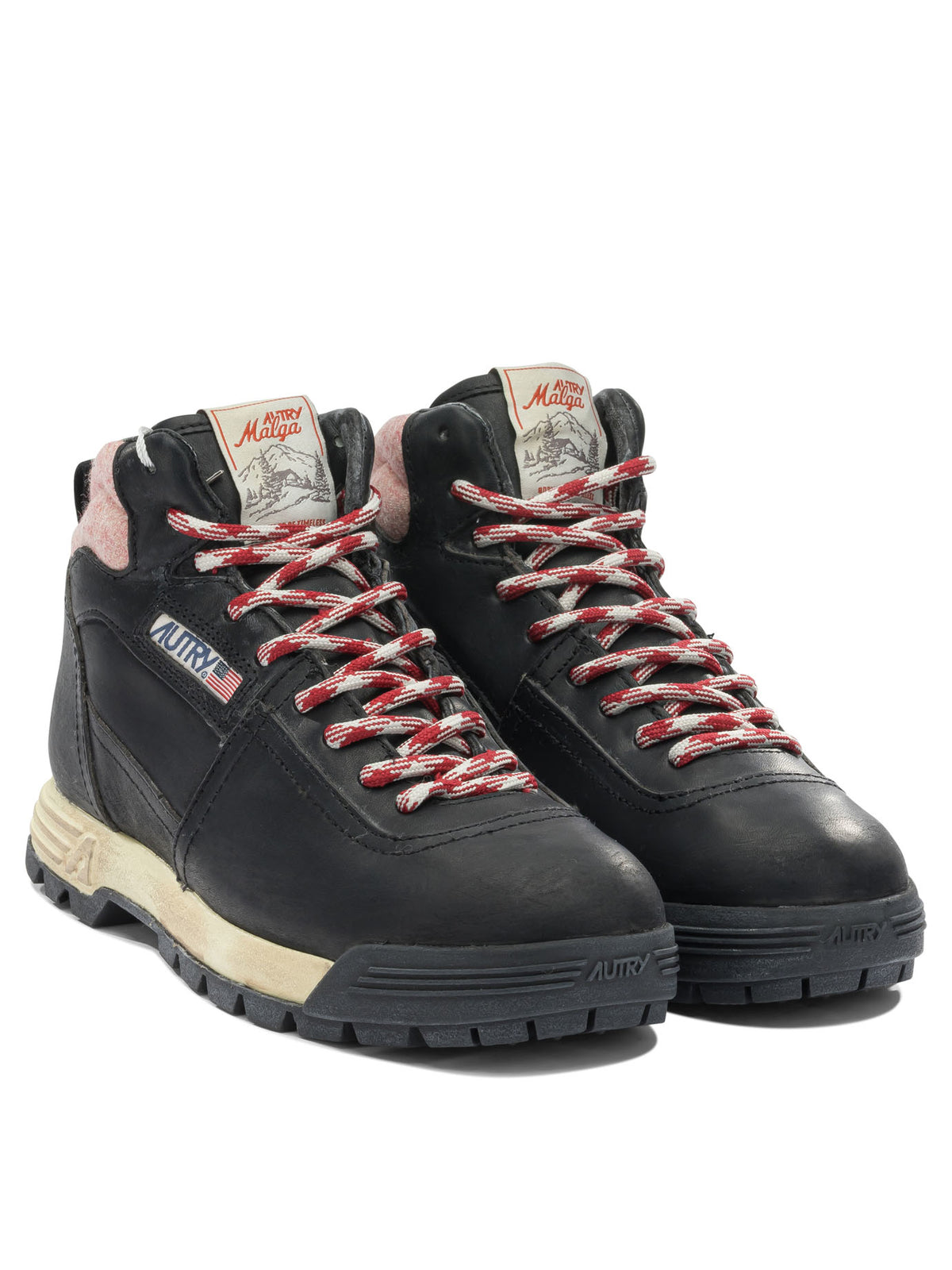 Autry "Malga" combat boots - Black