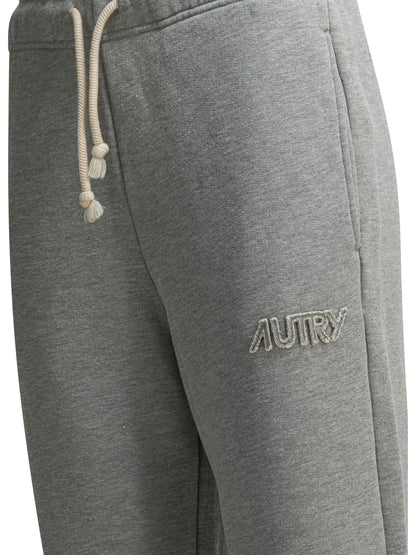 Autry Sports pants with logo - Grey