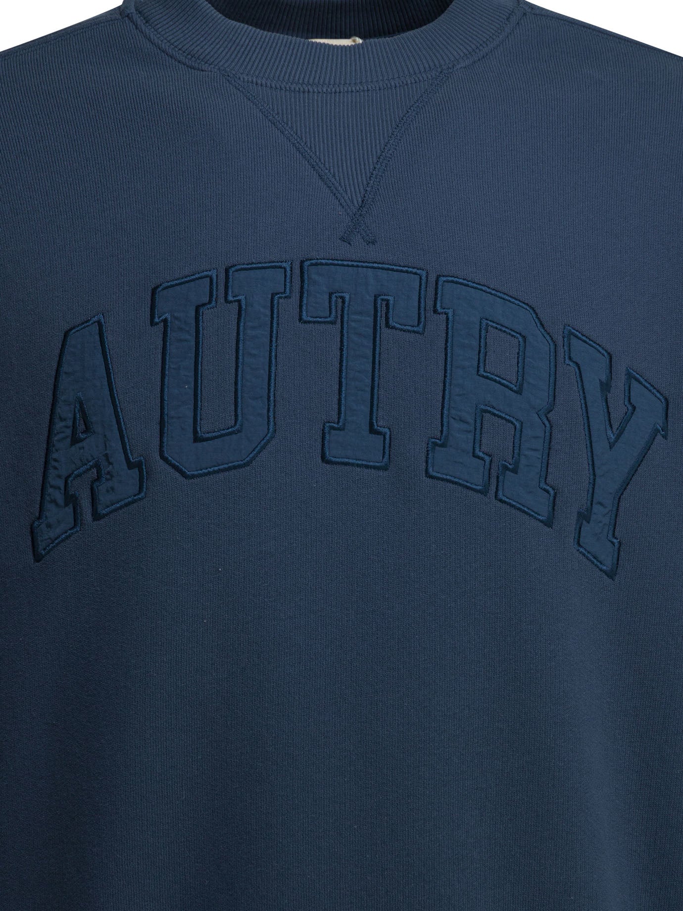 Autry Crewneck sweatshirt with logo - Blue