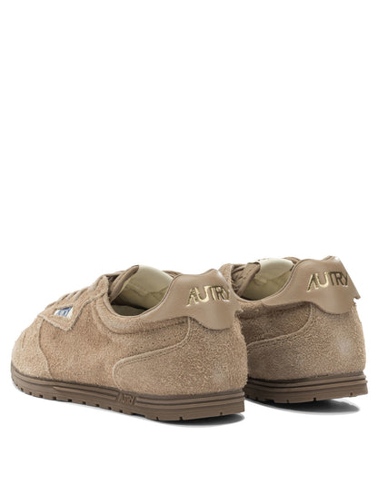 Autry "Windspin" low top sneakers - Brown