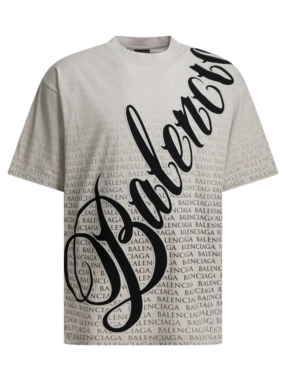 Balenciaga "Big B" crew-neck T-shirt - White