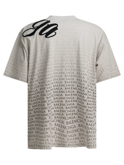 Balenciaga "Big B" crew-neck T-shirt - White