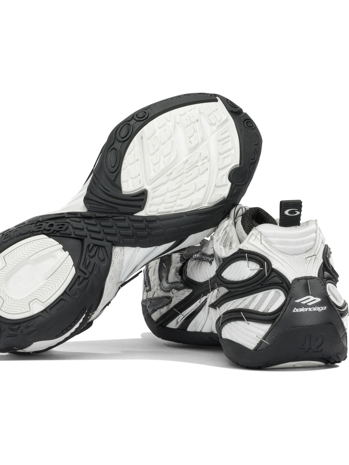 Balenciaga "Soleless" low sneakers - Black
