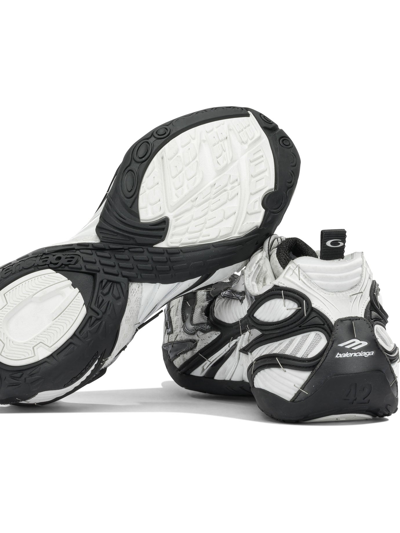 Balenciaga "Soleless" low sneakers - Black