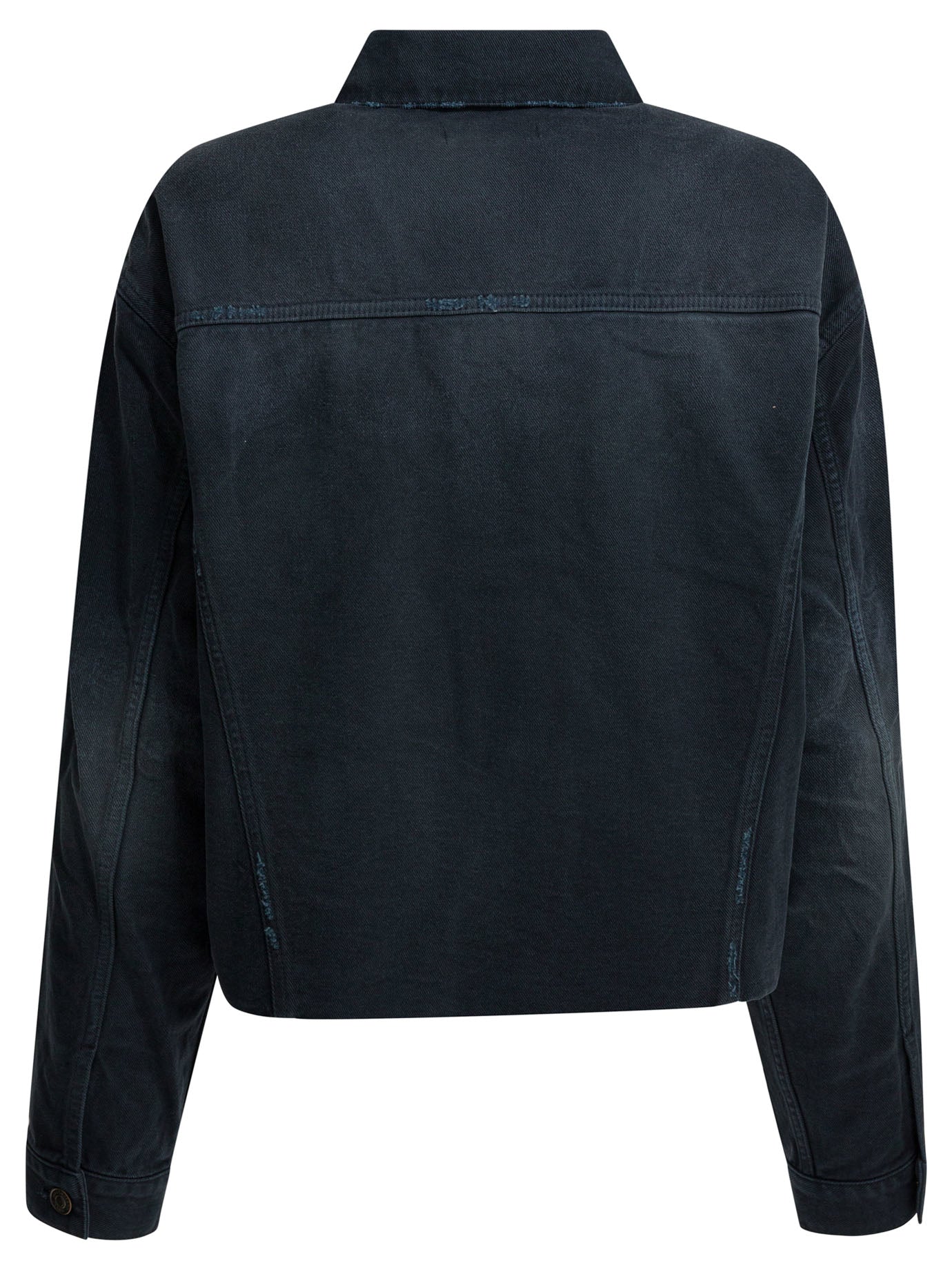 Balenciaga Denim jacket with old effect - Blue