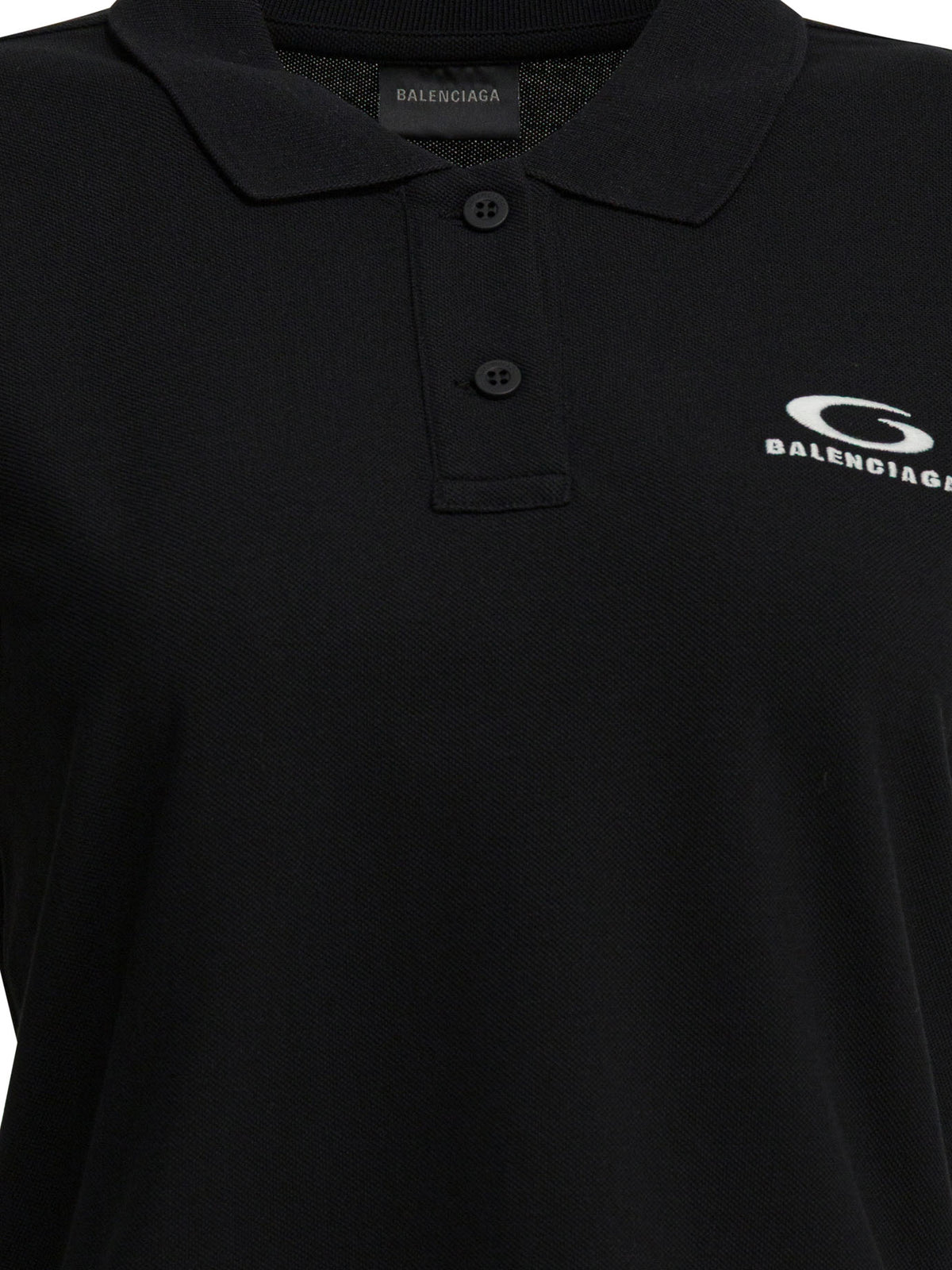 Balenciaga "Loop Sports Icon" polo shirt - Black
