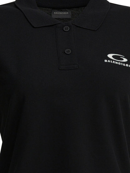 Balenciaga "Loop Sports Icon" polo shirt - Black