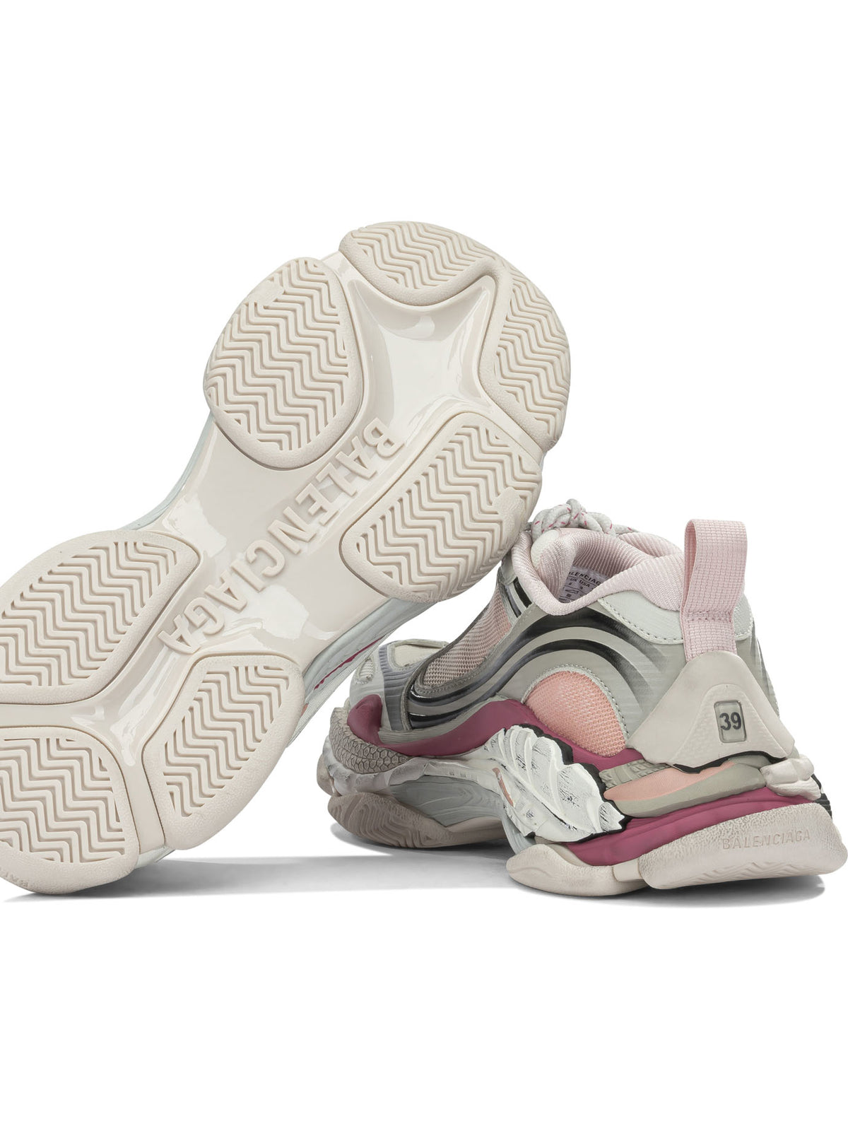 Balenciaga "Triple S.2" low-top sneakers - Pink