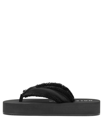 Balenciaga "Jet Leg" Low sandals - Black