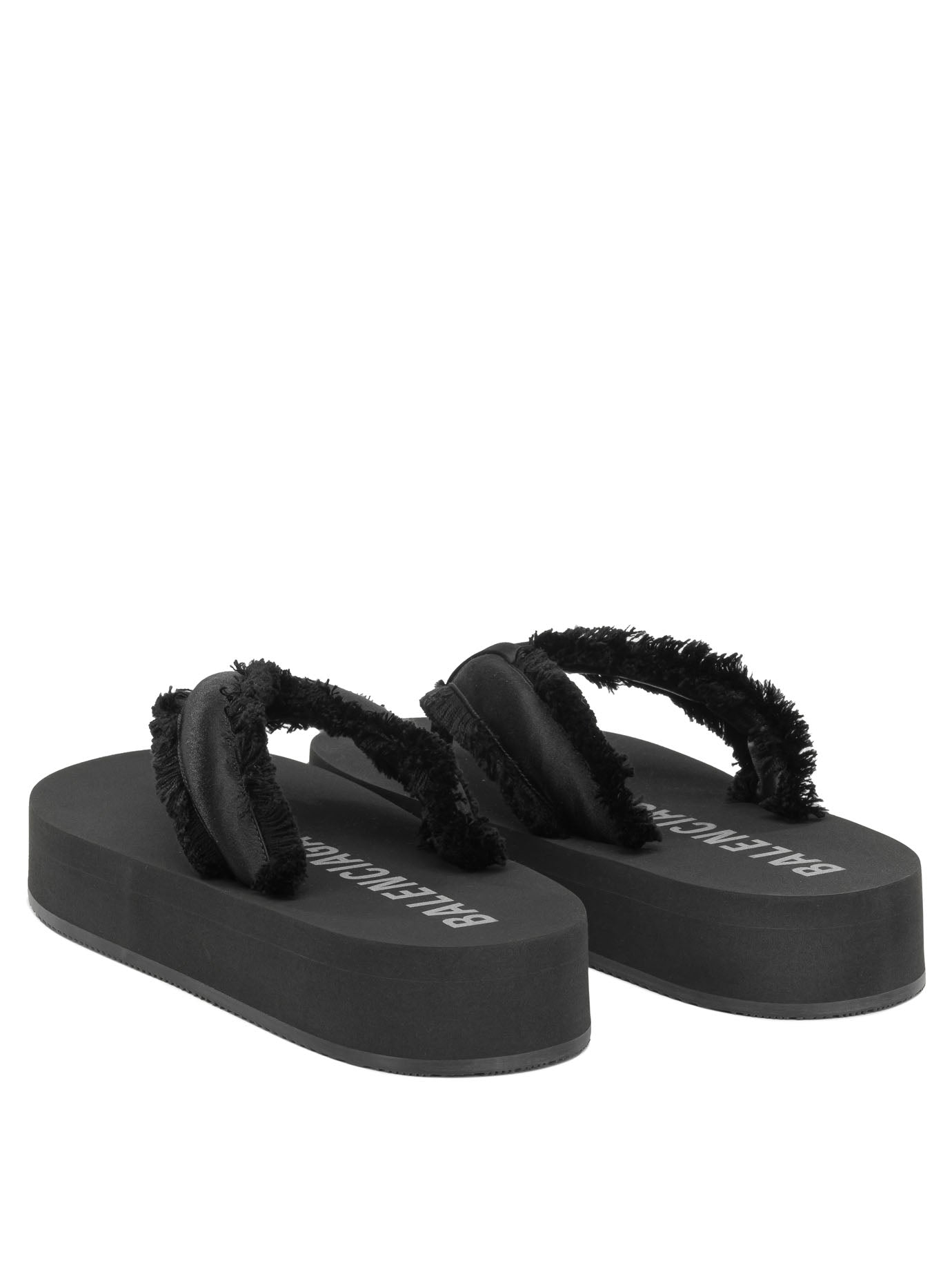 Balenciaga "Jet Leg" Low sandals - Black