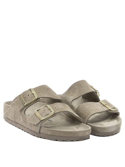 Birkenstock "Arizona" low sandals - Beige