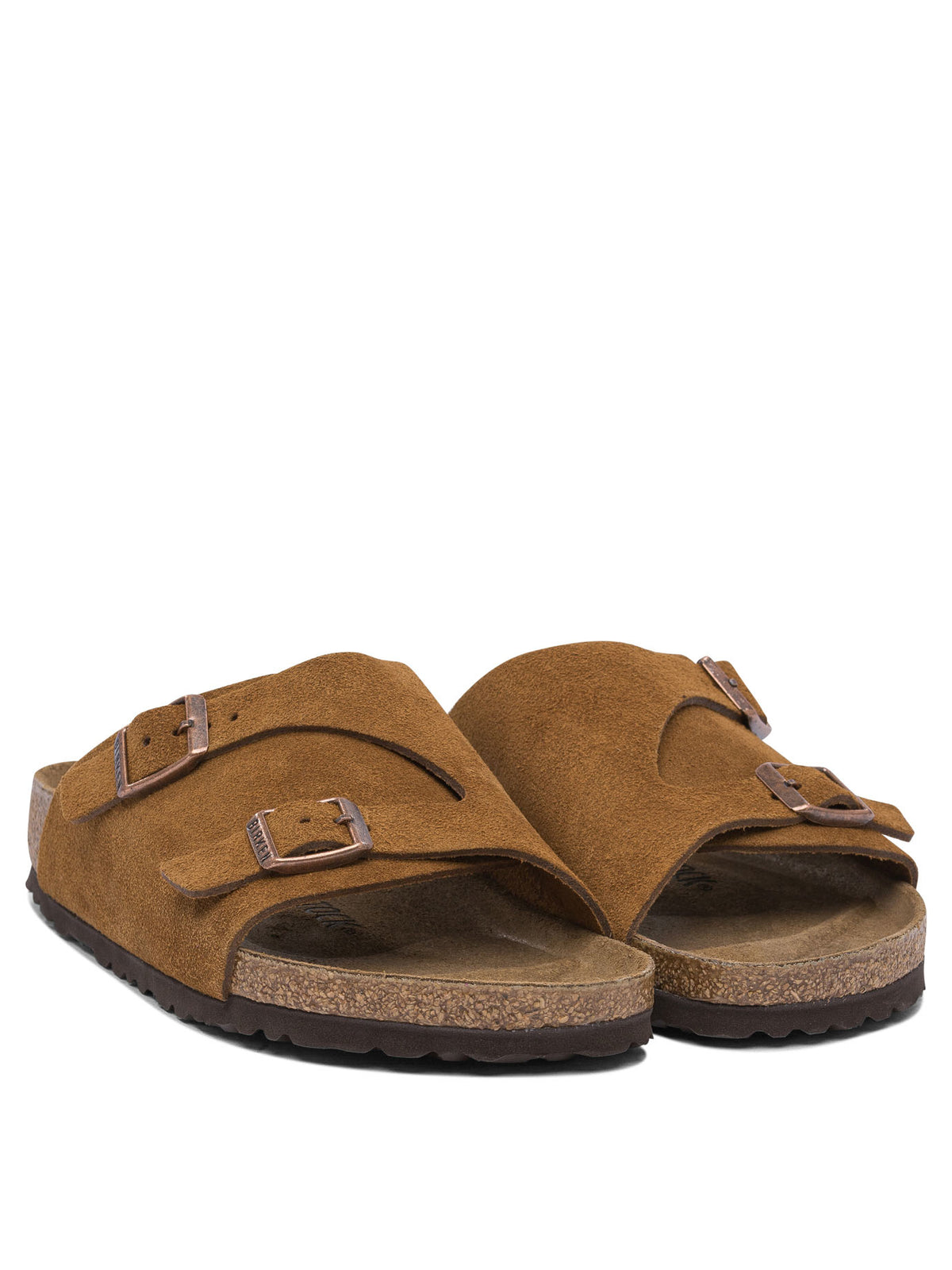 Birkenstock "Zurich" slides - Brown