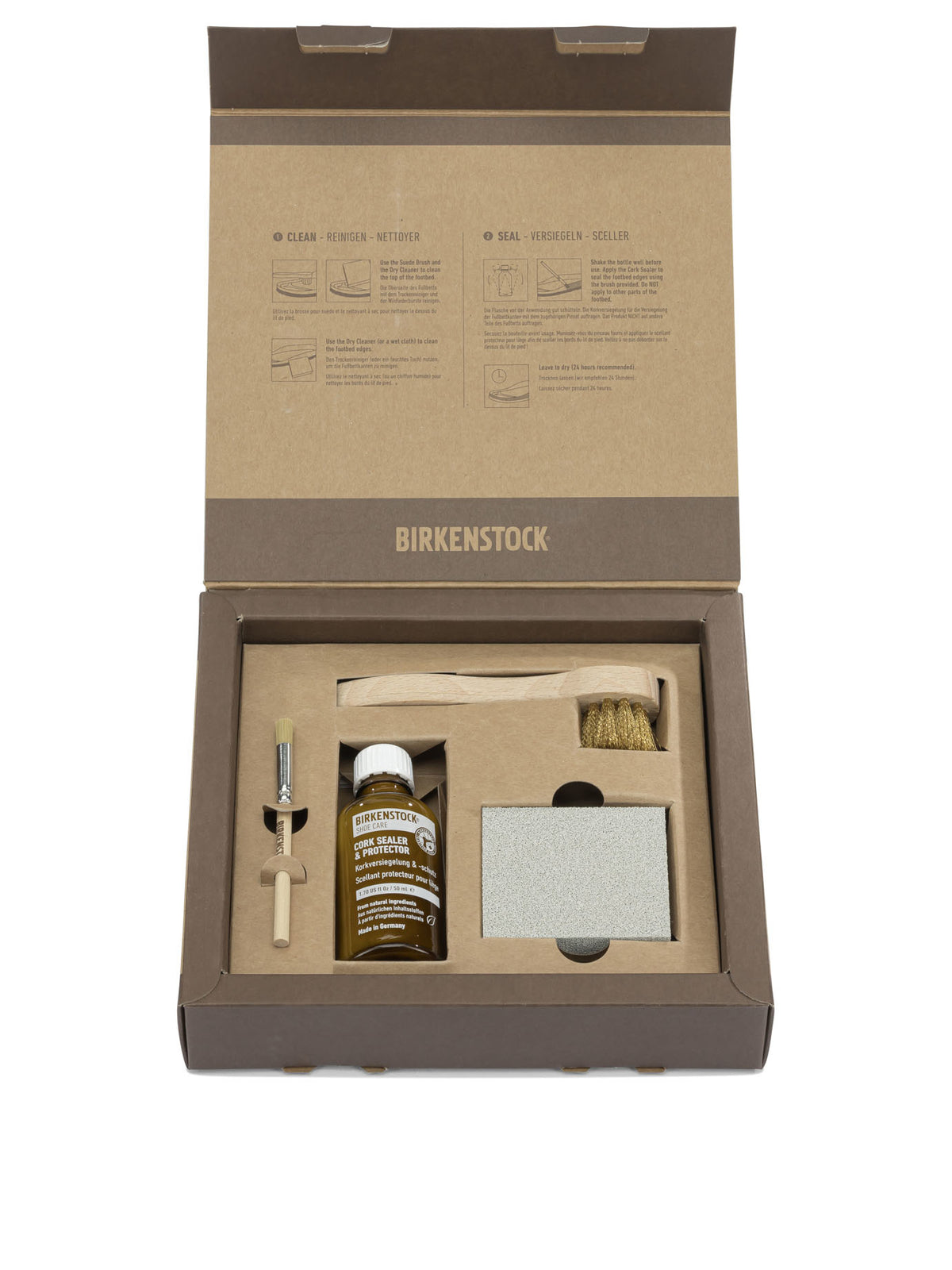 Birkenstock Footbed care set - Brown