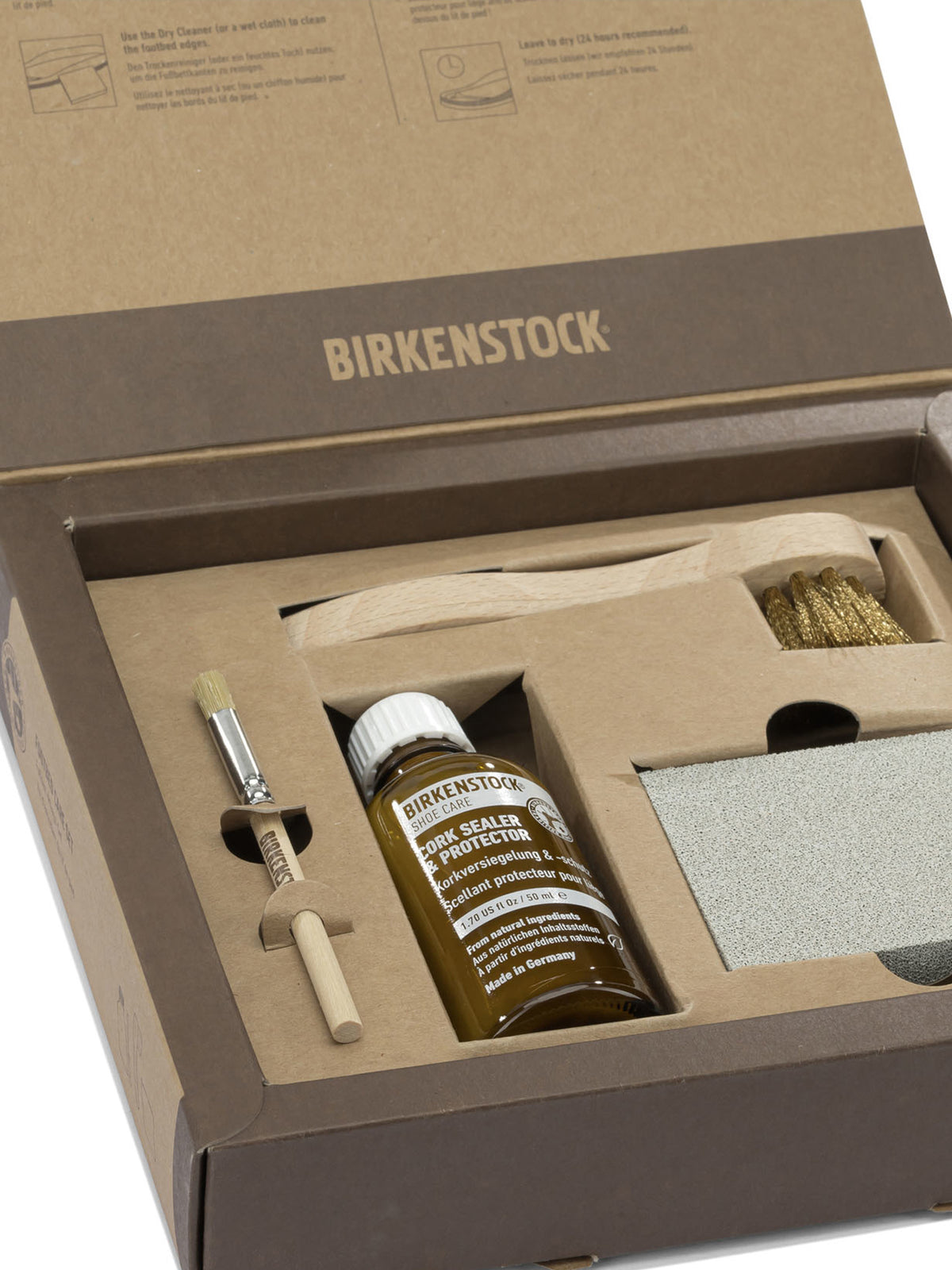 Birkenstock Footbed care set - Brown