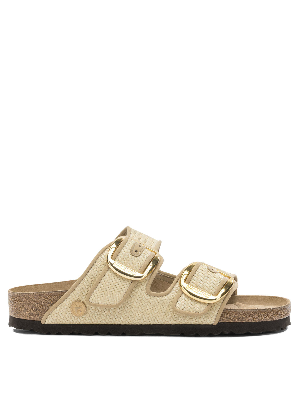 Birkenstock "Arizona Big Buckle" low sandals - Beige