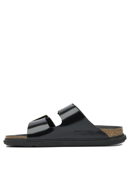 Birkenstock "Arizona Droplet Buckle" low sandals - Black