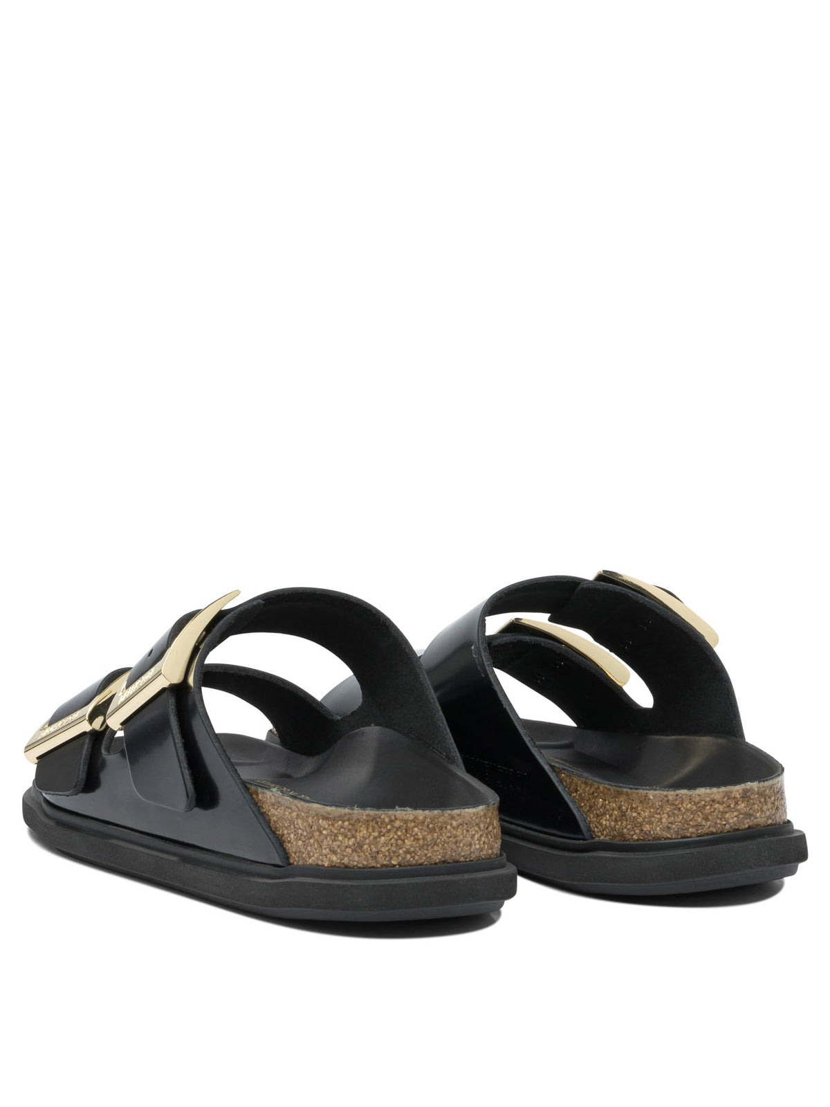 Birkenstock "Arizona Droplet Buckle" low sandals - Black