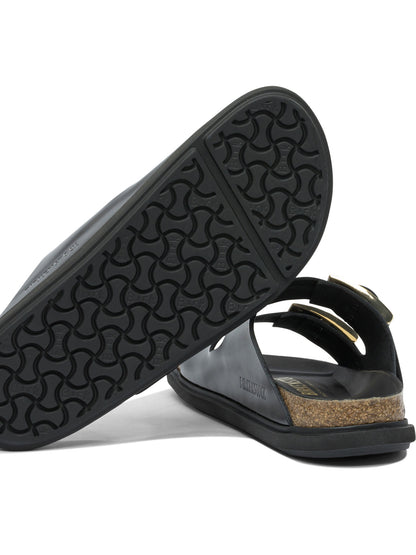 Birkenstock "Arizona Droplet Buckle" low sandals - Black