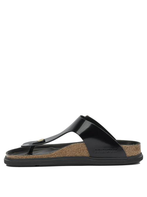 Birkenstock "Gizeh Droplet Buckle" low sandals - Black