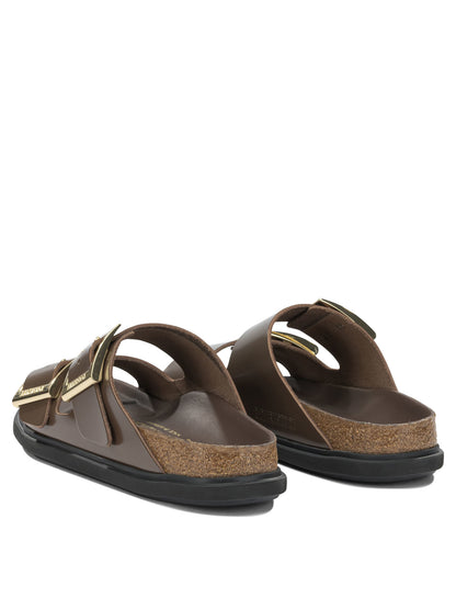Birkenstock "Arizona Droplet Buckle" Low sandals - Brown
