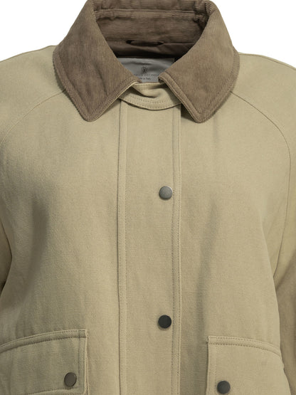 Brunello Cucinelli Lightweight cotton and linen jacket - Beige