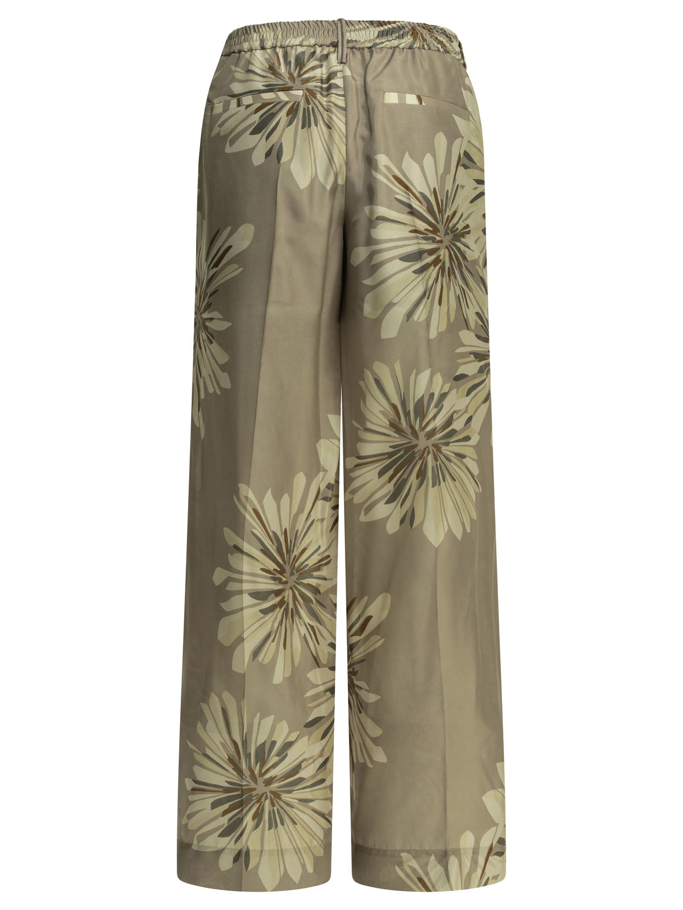 Brunello Cucinelli "Bloom" Tailored Pants - Beige