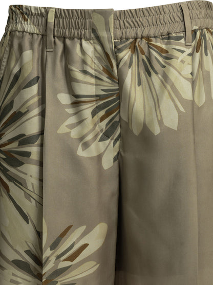 Brunello Cucinelli "Bloom" Tailored Pants - Beige