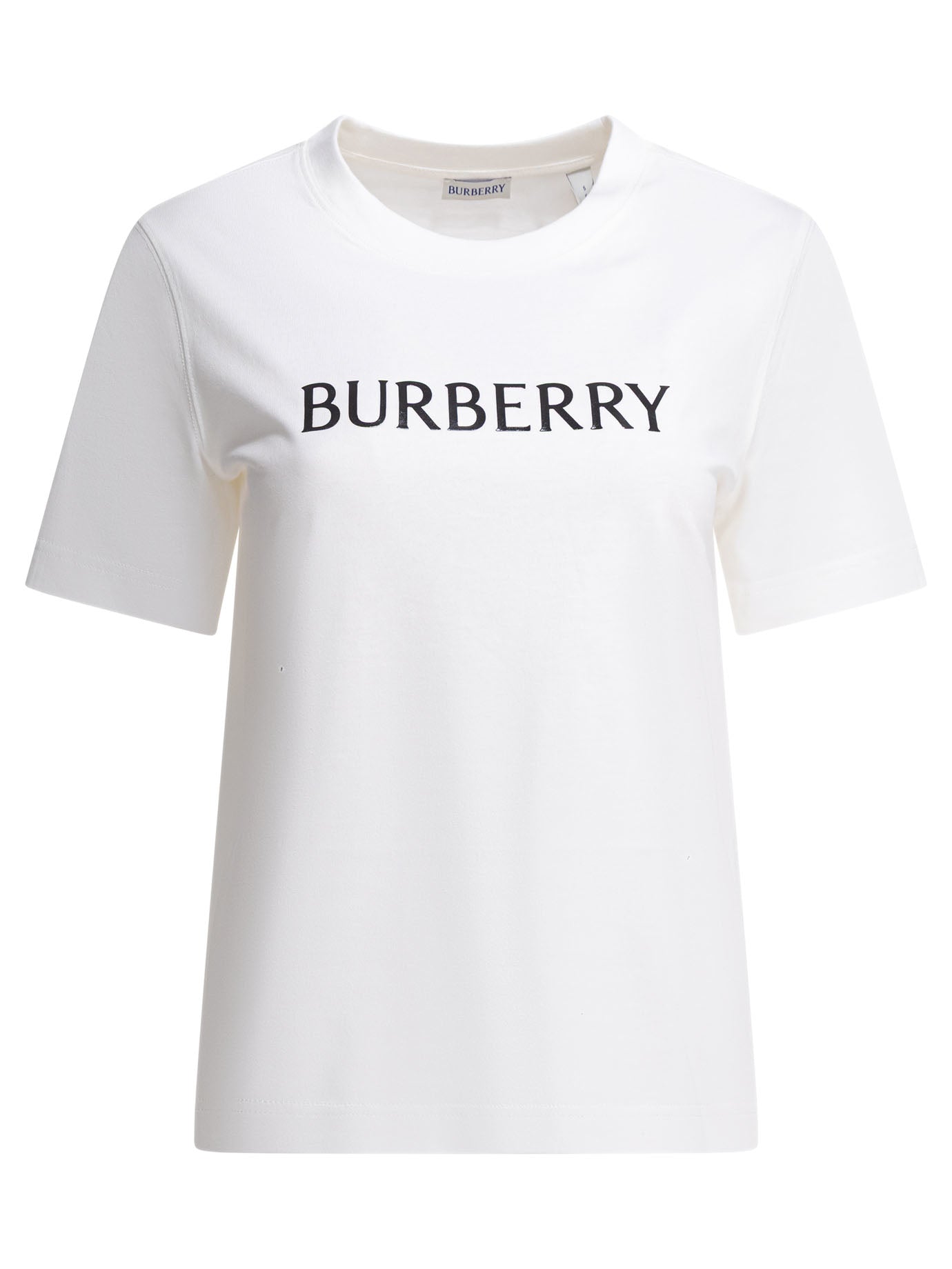 Burberry Cotton T-shirt with logo - White