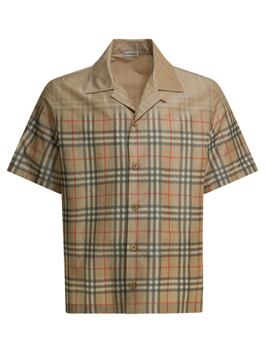 Burberry "Hugh" casual shirt - Beige