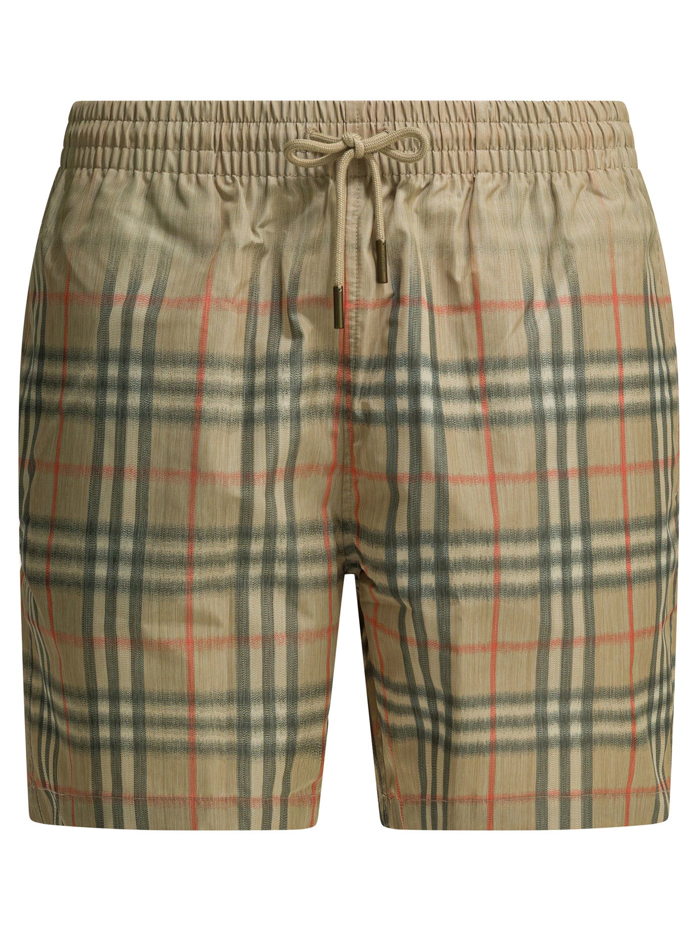 Burberry "Check" swim shorts - Beige