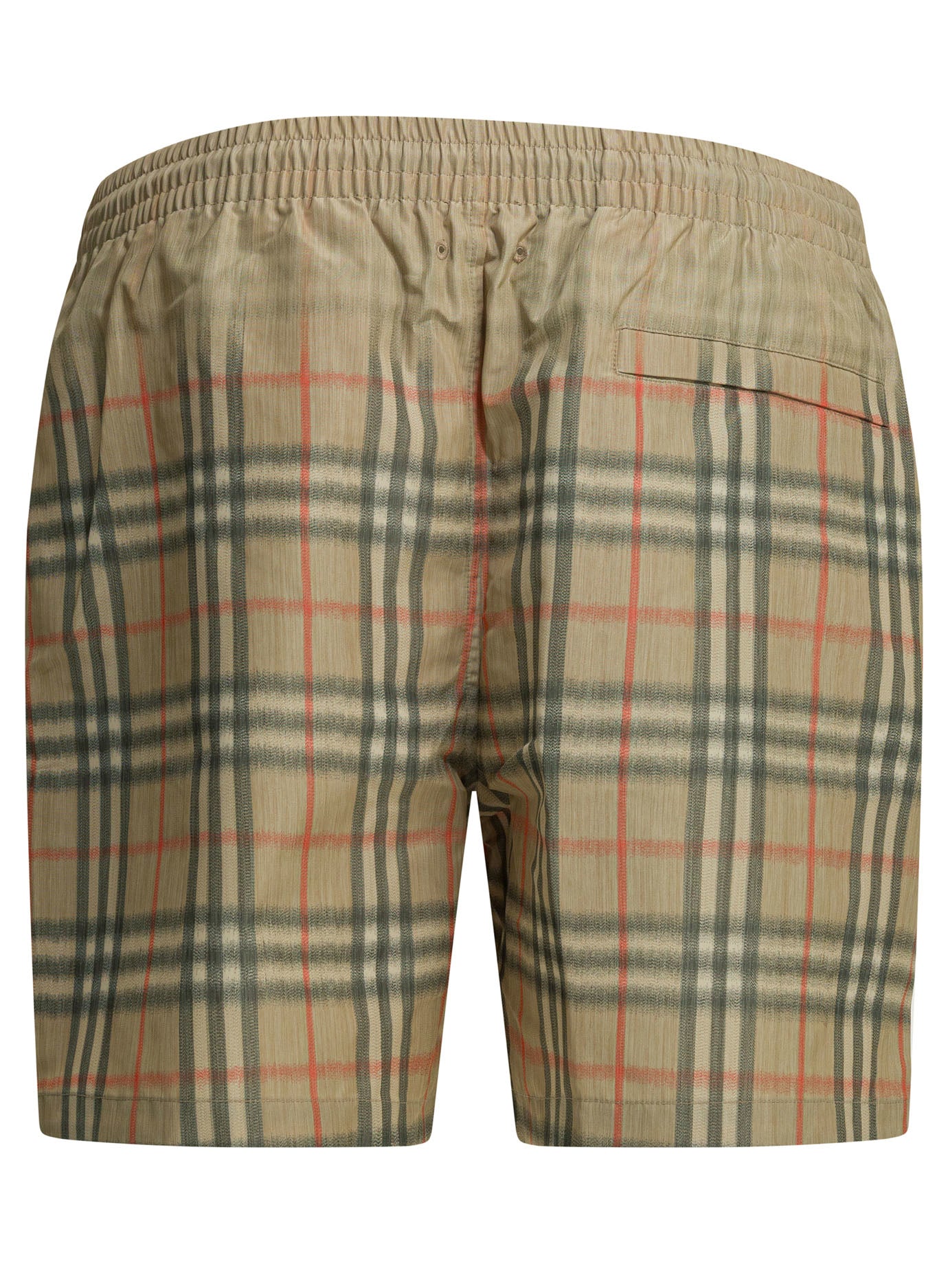 Burberry "Check" swim shorts - Beige
