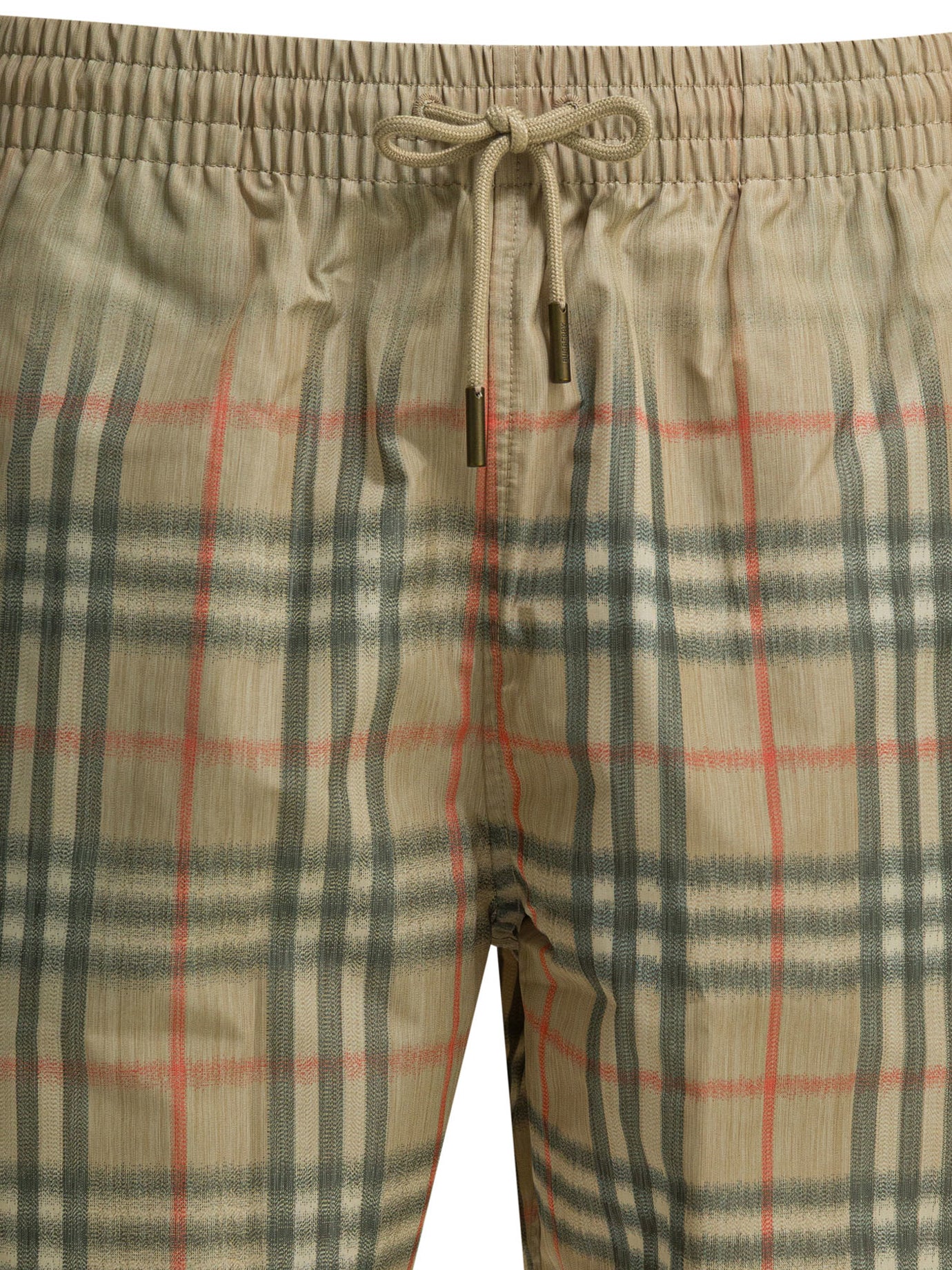 Burberry "Check" swim shorts - Beige