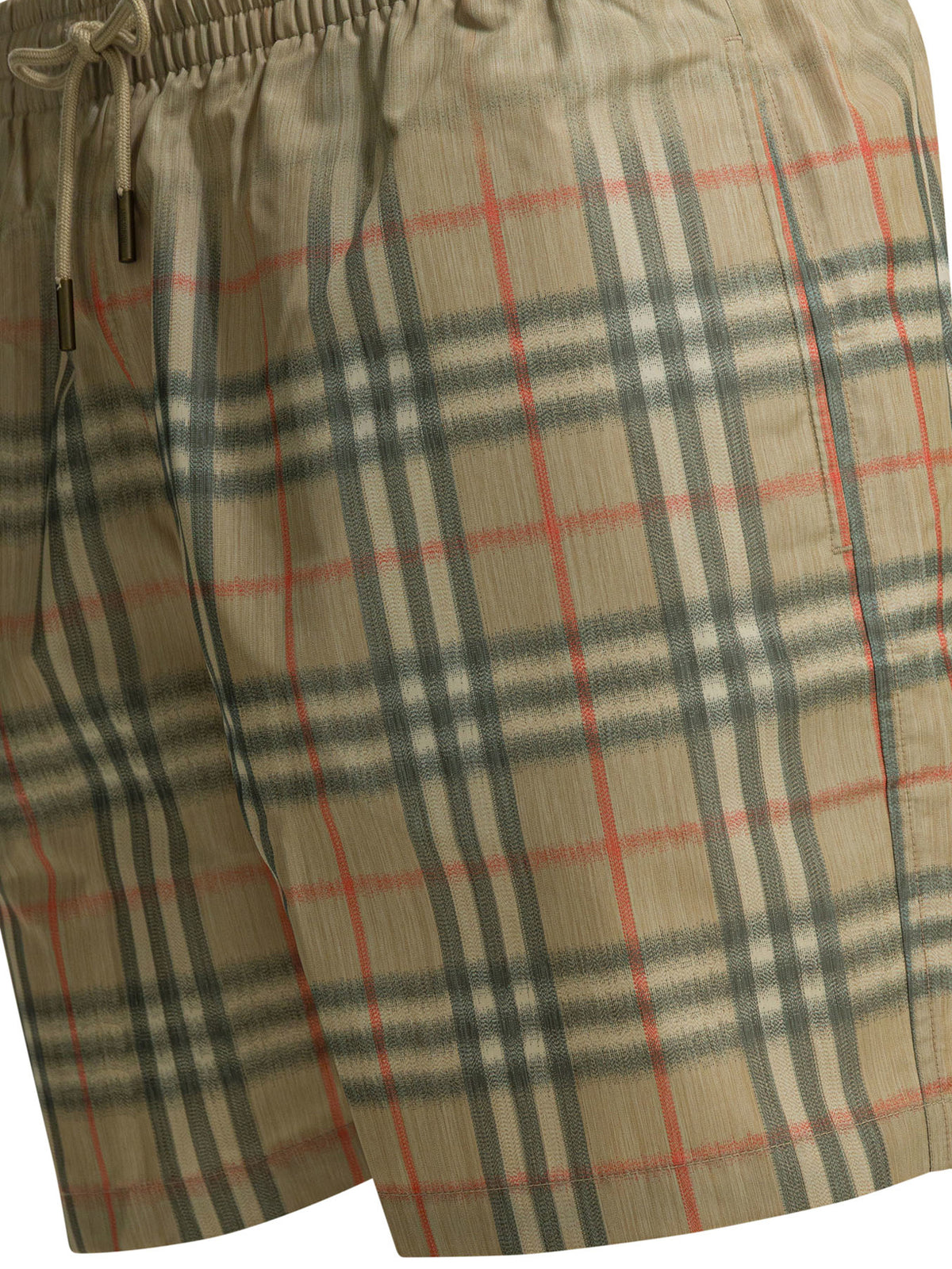 Burberry "Check" swim shorts - Beige