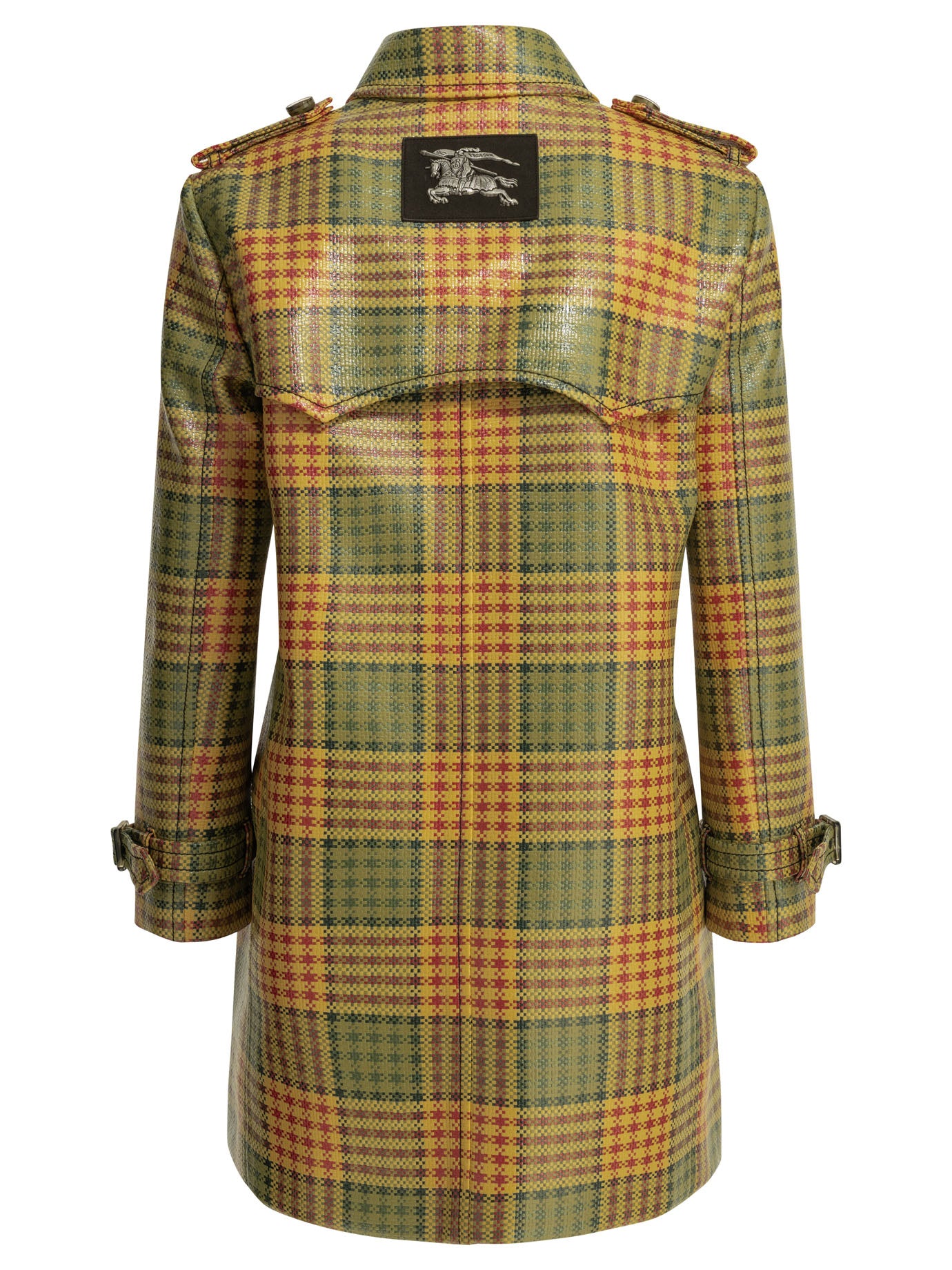 Burberry "Summerside Check" Trench coat - Yellow