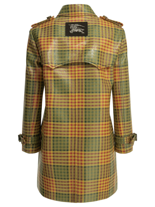 Burberry "Summerside Check" Trench coat - Yellow