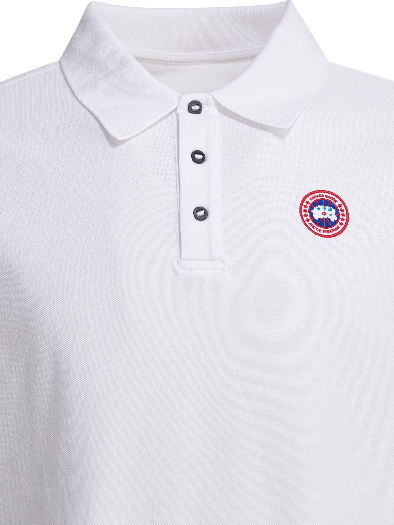 Canada Goose "Beckley" cotton polo shirt - White