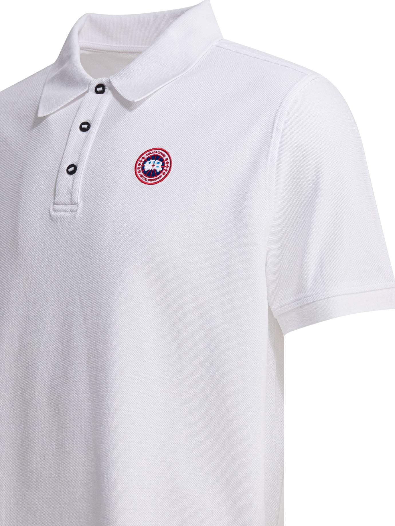 Canada Goose "Beckley" cotton polo shirt - White