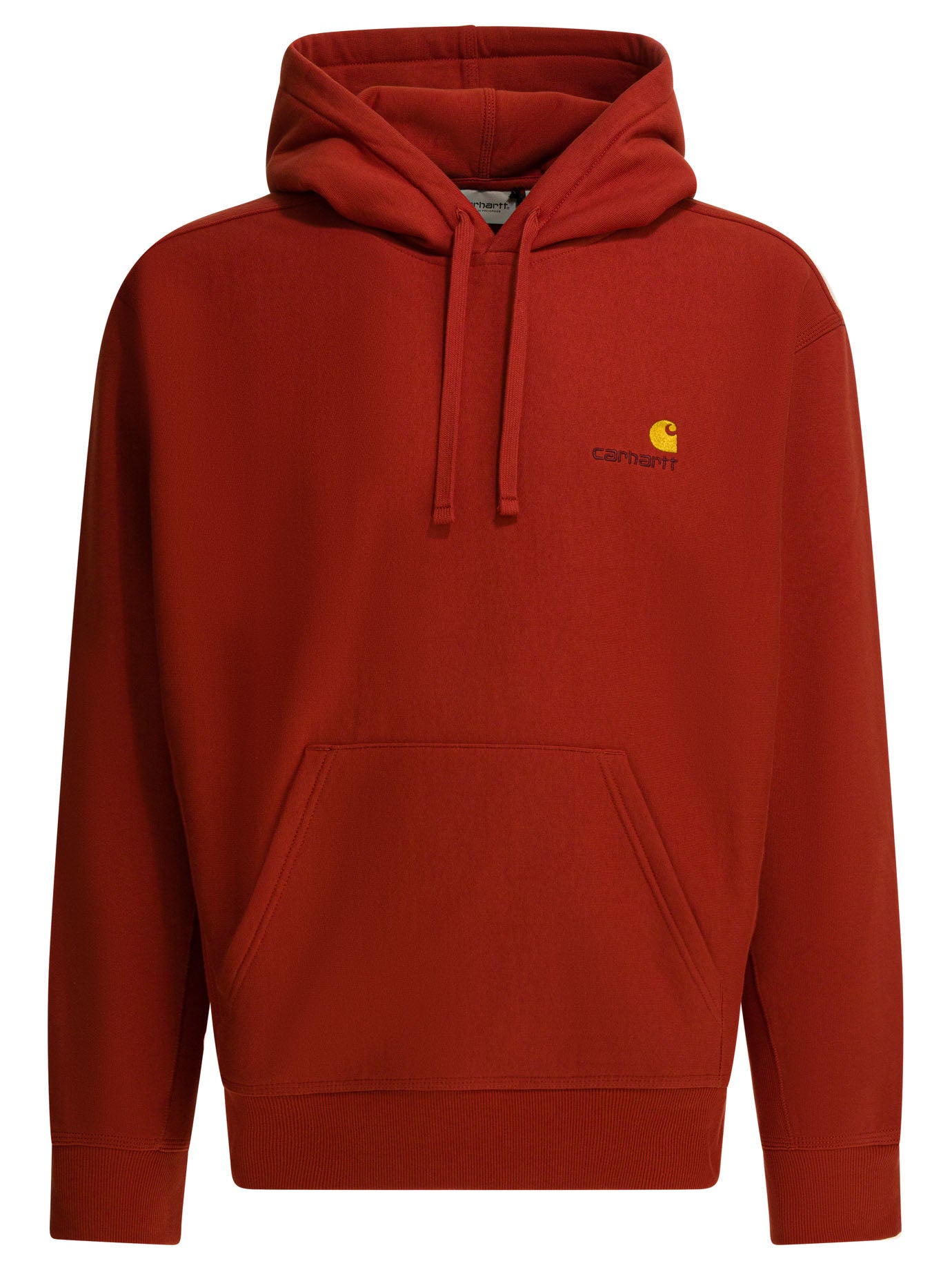 Carhartt Wip "American Script" Hoodie - Red