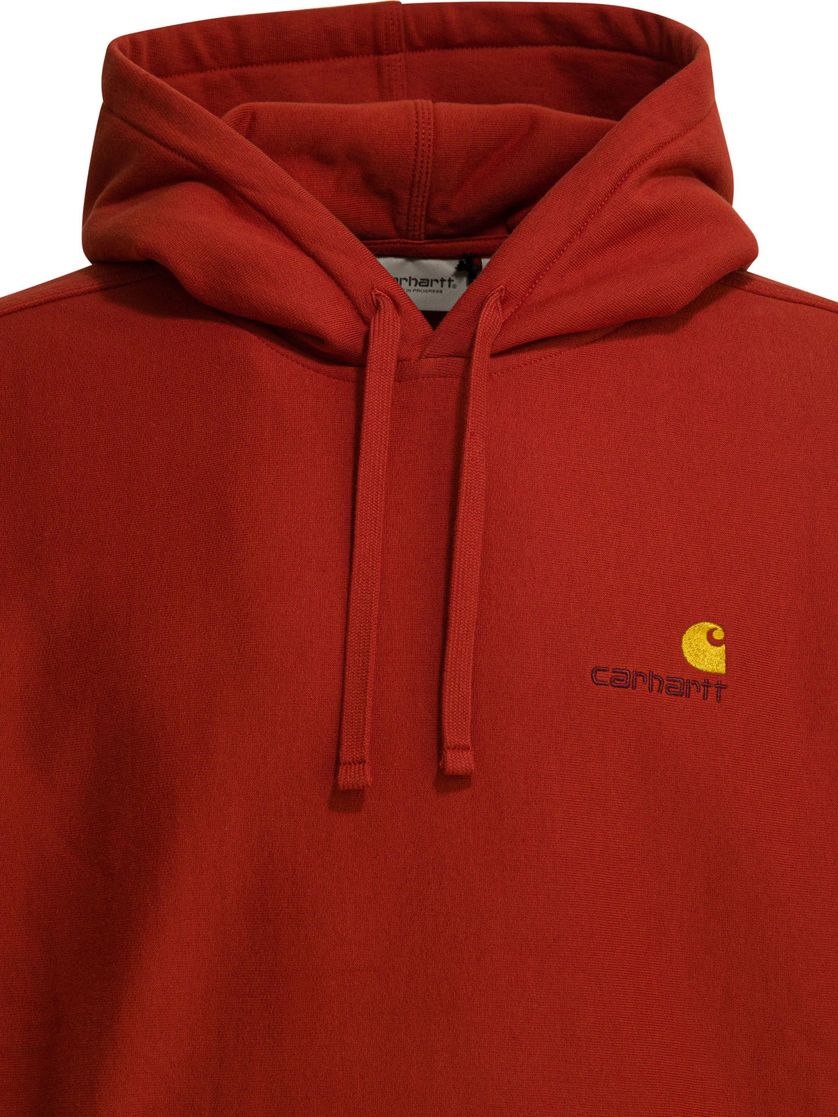 Carhartt Wip "American Script" Hoodie - Red