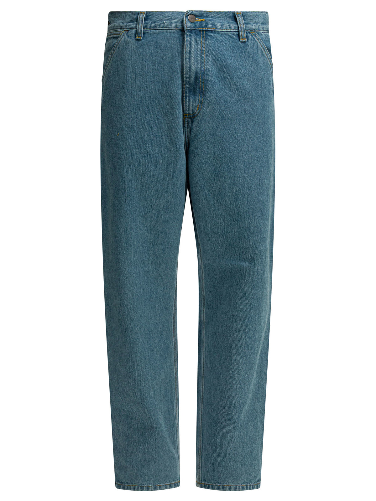 Carhartt Wip "Single Knee" Wide Leg Jeans - Blue