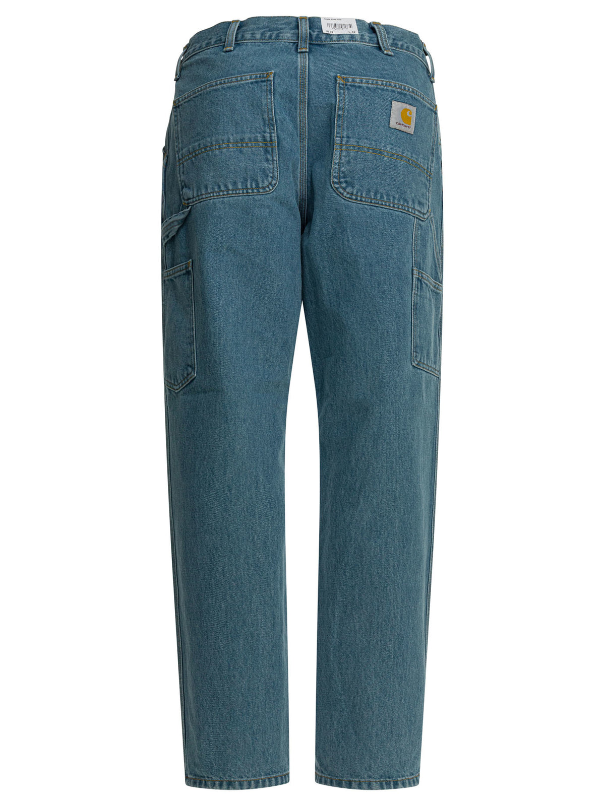 Carhartt Wip "Single Knee" Wide Leg Jeans - Blue