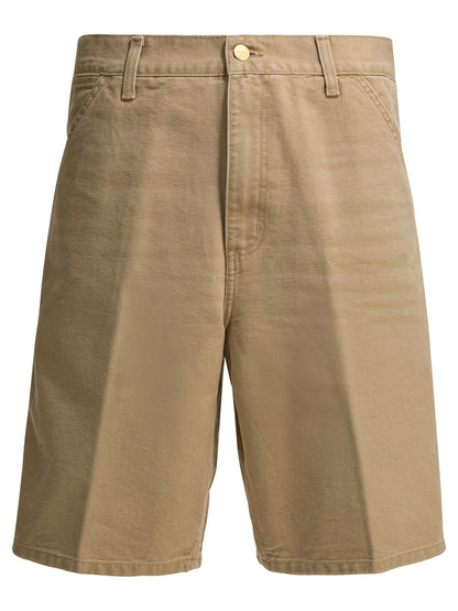 Carhartt Wip "Single Knee" Shorts - Beige