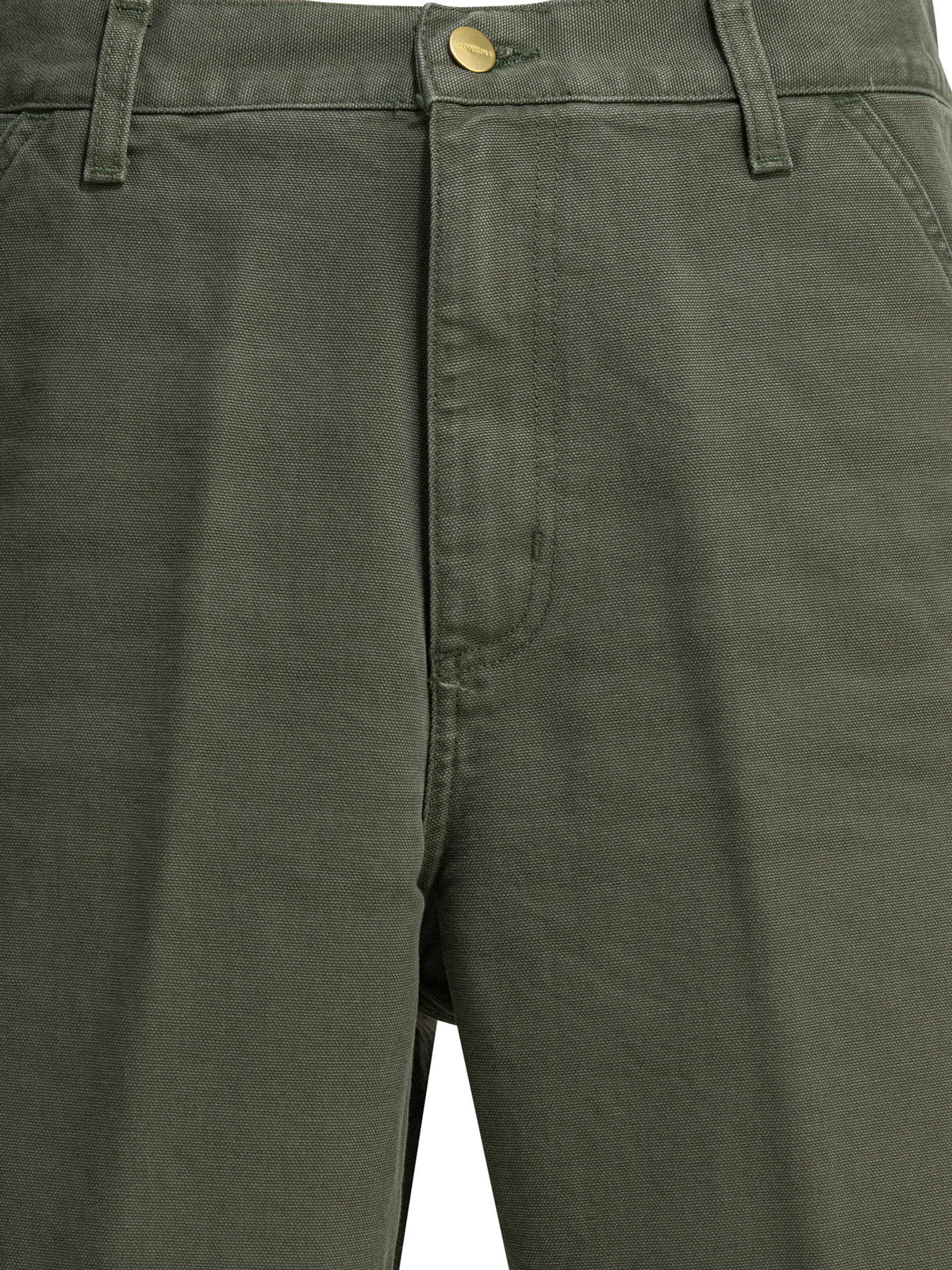 Carhartt Wip "Single Knee" Shorts - Green