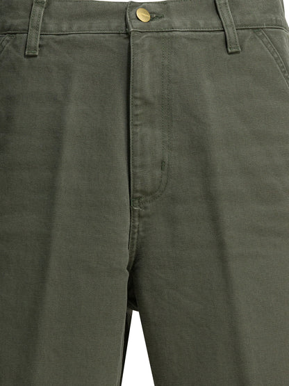 Carhartt Wip "Single Knee" Shorts - Green