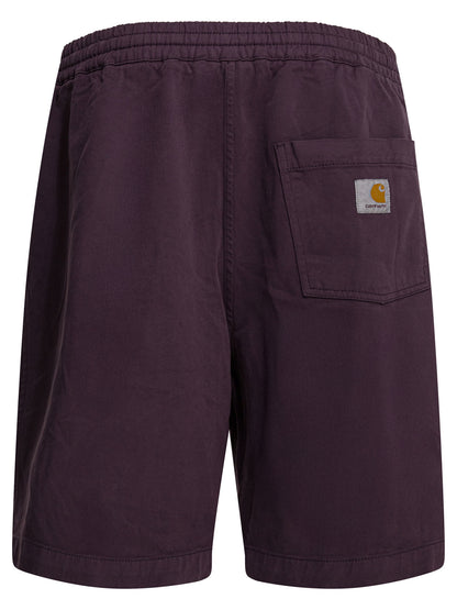 Carhartt Wip "Floyde" sweatpants short - Purple